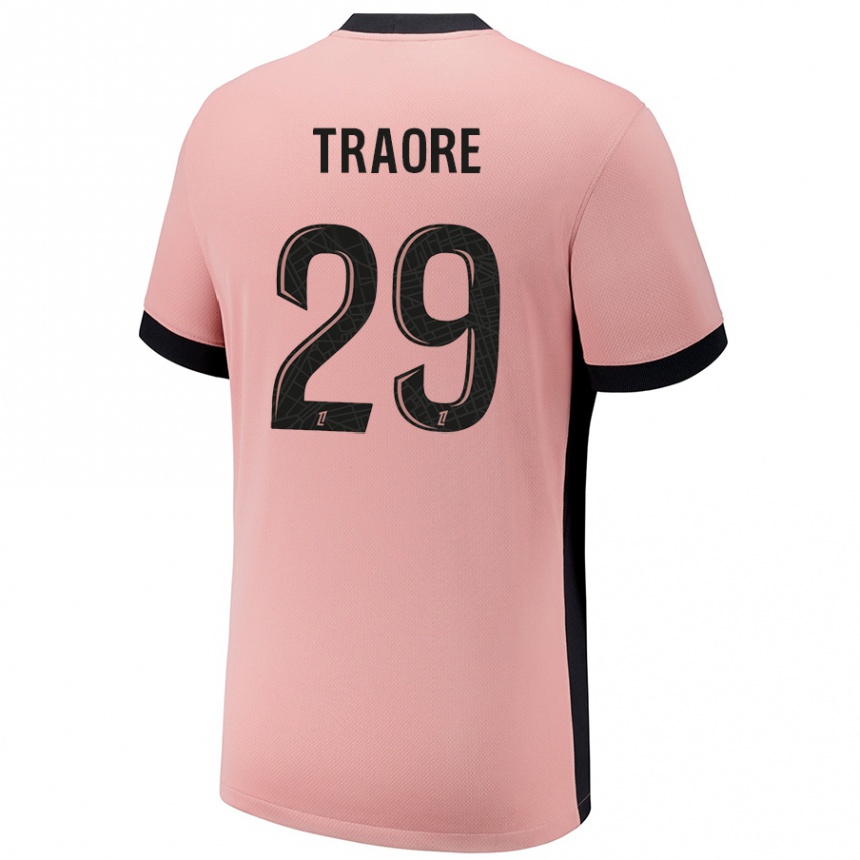 Kinder Fußball Manssita Traoré #29 Rostros Ausweichtrikot Trikot 2024/25 T-Shirt Luxemburg