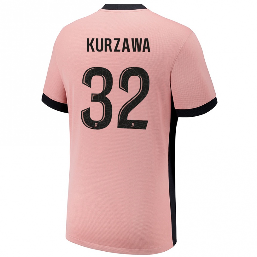 Kinder Fußball Layvin Kurzawa #32 Rostros Ausweichtrikot Trikot 2024/25 T-Shirt Luxemburg