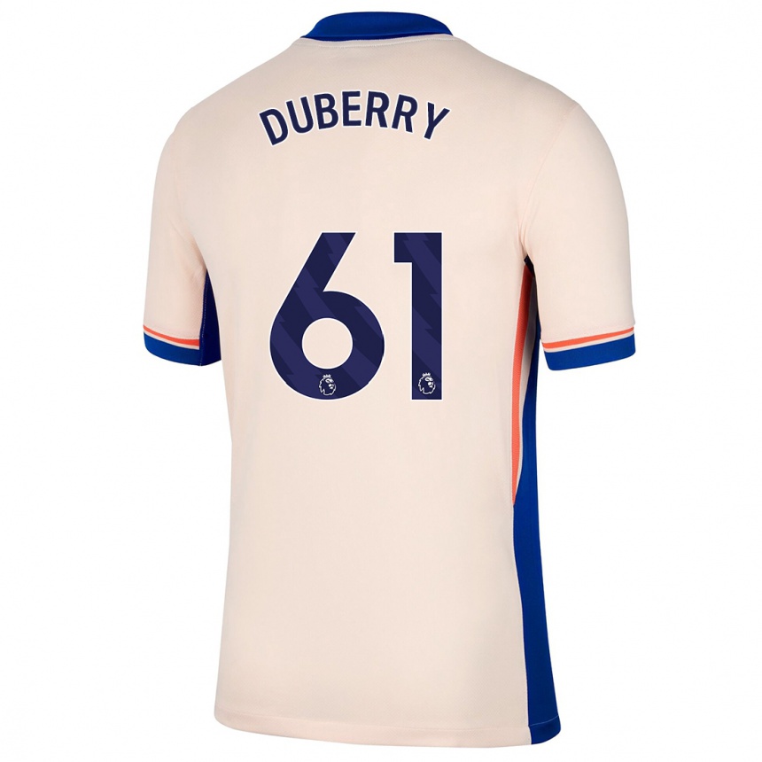 Herren Fußball Zain Silcott-Duberry #61 Hellbeige Auswärtstrikot Trikot 2024/25 T-Shirt Luxemburg