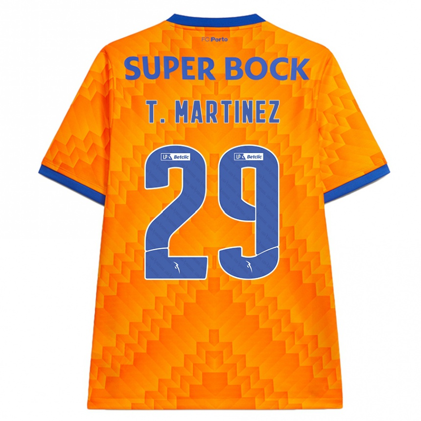 Herren Fußball Toni Martínez #29 Orange Auswärtstrikot Trikot 2024/25 T-Shirt Luxemburg