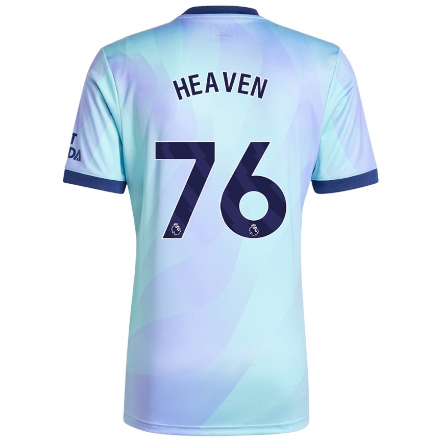 Herren Fußball Ayden Heaven #76 Aquamarin Ausweichtrikot Trikot 2024/25 T-Shirt Luxemburg