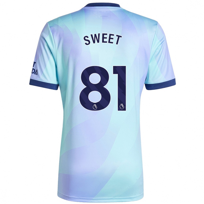 Damen Fußball Will Sweet #81 Aquamarin Ausweichtrikot Trikot 2024/25 T-Shirt Luxemburg