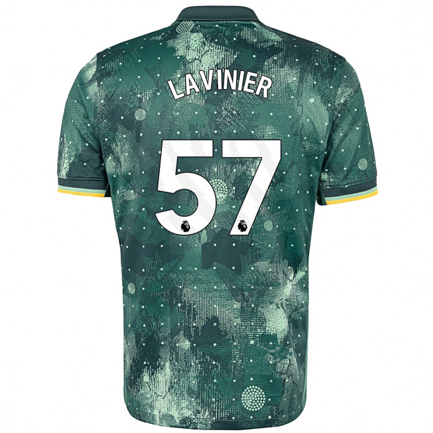 Damen Fußball Marcel Lavinier #57 Mintgrün Ausweichtrikot Trikot 2024/25 T-Shirt Luxemburg