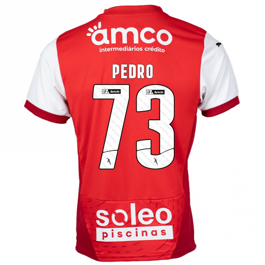 Kinder Fußball Zé Pedro #73 Rot Weiß Heimtrikot Trikot 2024/25 T-Shirt Luxemburg