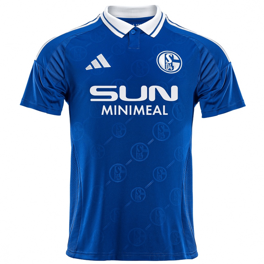 Kinder Fußball Mika Wallentowitz #0 Königsblau Heimtrikot Trikot 2024/25 T-Shirt Luxemburg