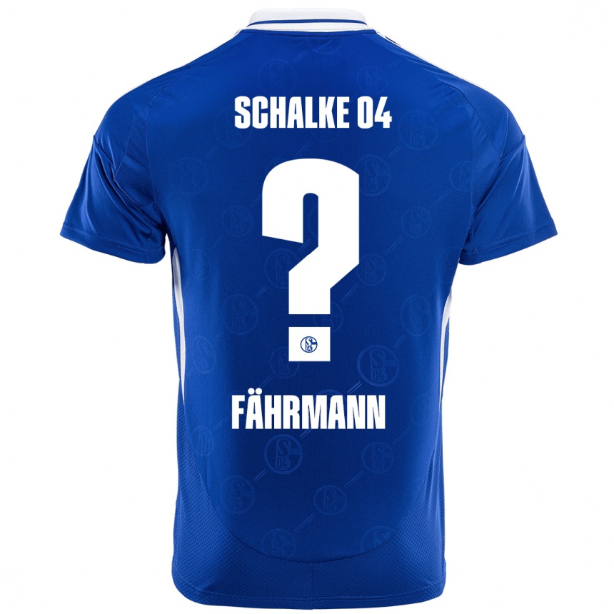 Kinder Fußball Ralf Fährmann #0 Königsblau Heimtrikot Trikot 2024/25 T-Shirt Luxemburg