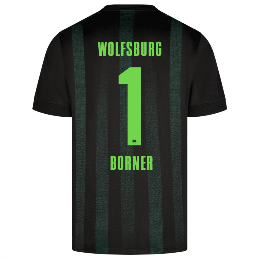 Kinder Fußball Benedikt Börner #1 Dunkelgrün Auswärtstrikot Trikot 2024/25 T-Shirt Luxemburg