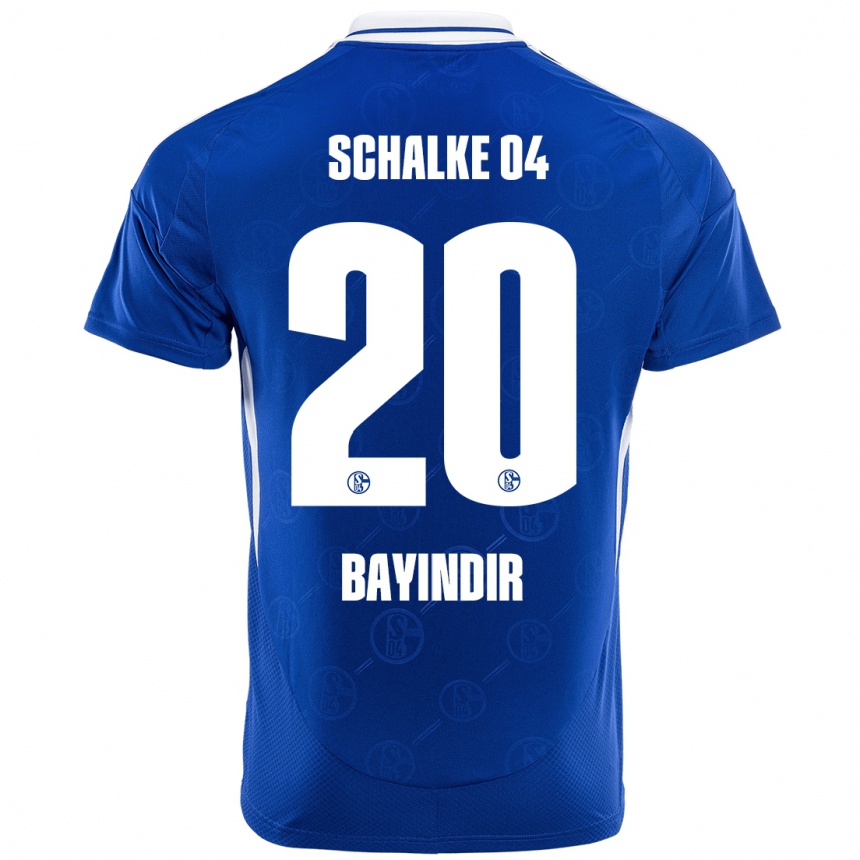 Herren Fußball Aris Bayindir #20 Königsblau Heimtrikot Trikot 2024/25 T-Shirt Luxemburg