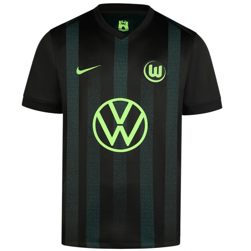 Herren Fußball Lukas Nmecha #10 Dunkelgrün Auswärtstrikot Trikot 2024/25 T-Shirt Luxemburg