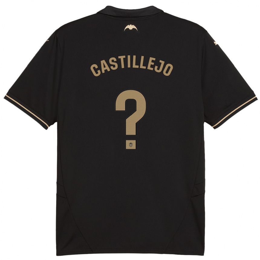 Damen Fußball Samu Castillejo #0 Schwarz Auswärtstrikot Trikot 2024/25 T-Shirt Luxemburg