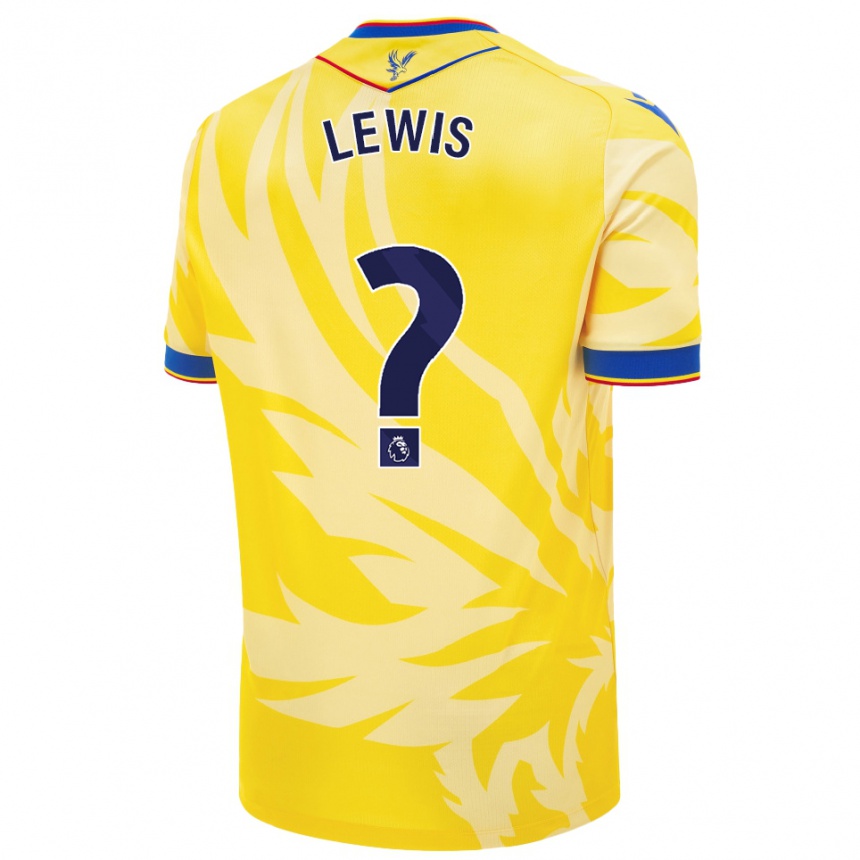 Damen Fußball Cameron Lewis Brown #0 Gelb Auswärtstrikot Trikot 2024/25 T-Shirt Luxemburg