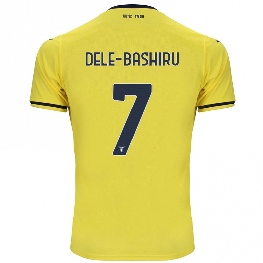 Damen Fußball Fisayo Dele-Bashiru #7 Gelb Auswärtstrikot Trikot 2024/25 T-Shirt Luxemburg