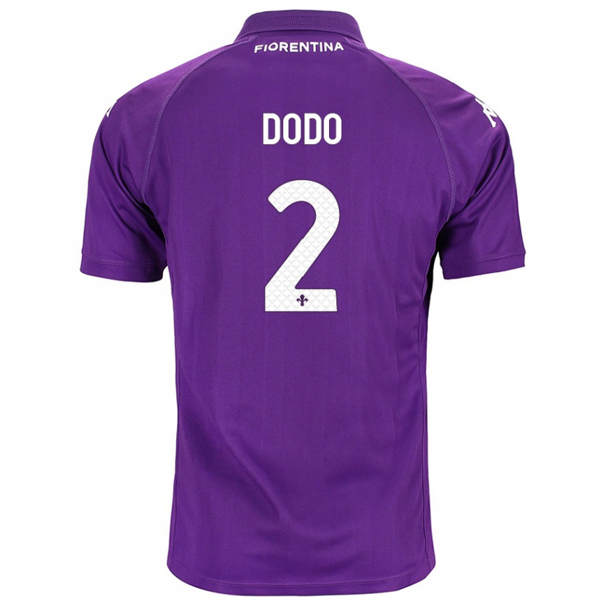 Kinder Fußball Dodô #2 Violett Heimtrikot Trikot 2024/25 T-Shirt Luxemburg