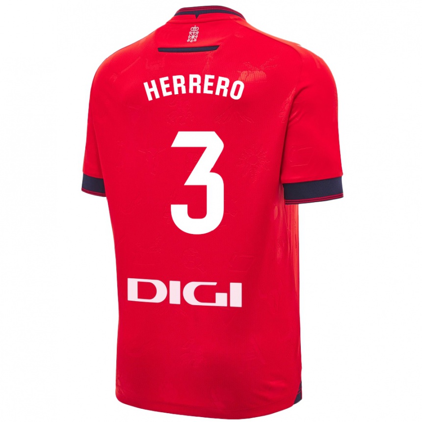 Kinder Fußball Toni Herrero #3 Rot Weiß Heimtrikot Trikot 2024/25 T-Shirt Luxemburg