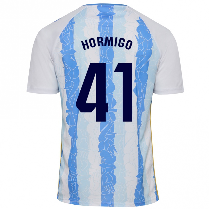 Herren Fußball Cintia Hormigo #41 Weiß Blau Heimtrikot Trikot 2024/25 T-Shirt Luxemburg