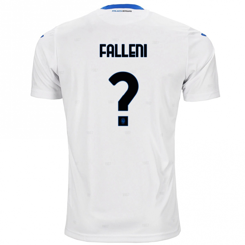 Herren Fußball Alessandro Falleni #0 Weiß Auswärtstrikot Trikot 2024/25 T-Shirt Luxemburg