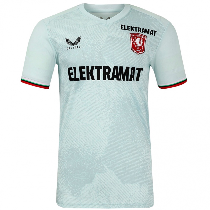 Herren Fußball Sayfallah Ltaief #30 Hellgrün Auswärtstrikot Trikot 2024/25 T-Shirt Luxemburg