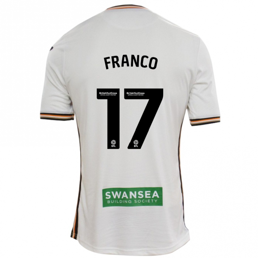 Kinder Fußball Gonçalo Franco #17 Rot Weiß Heimtrikot Trikot 2024/25 T-Shirt Luxemburg