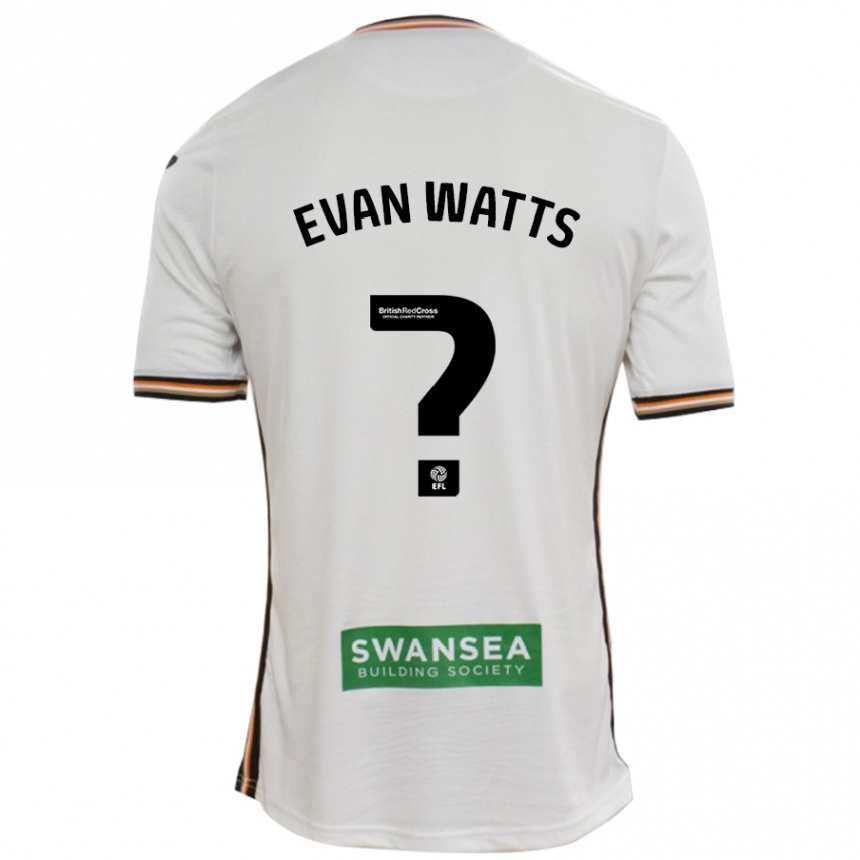 Kinder Fußball Evan Watts #0 Rot Weiß Heimtrikot Trikot 2024/25 T-Shirt Luxemburg