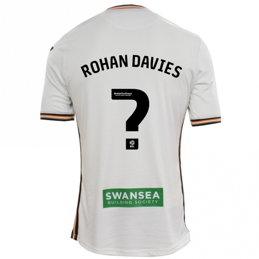 Kinder Fußball Rohan Davies #0 Rot Weiß Heimtrikot Trikot 2024/25 T-Shirt Luxemburg