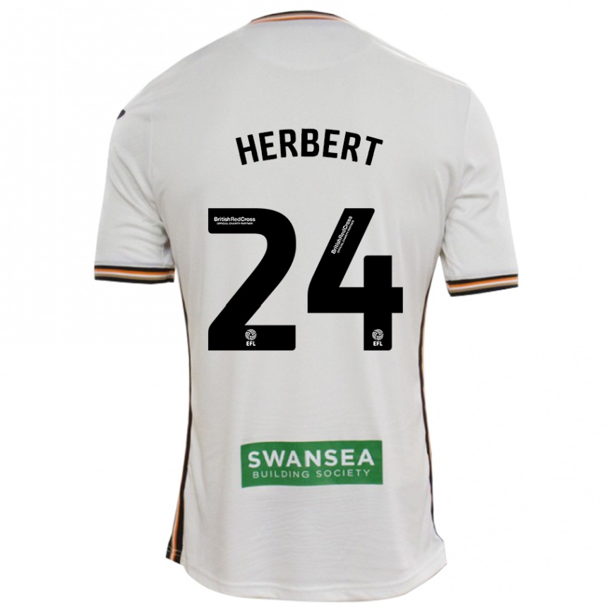 Kinder Fußball Chelsea Herbert #24 Rot Weiß Heimtrikot Trikot 2024/25 T-Shirt Luxemburg