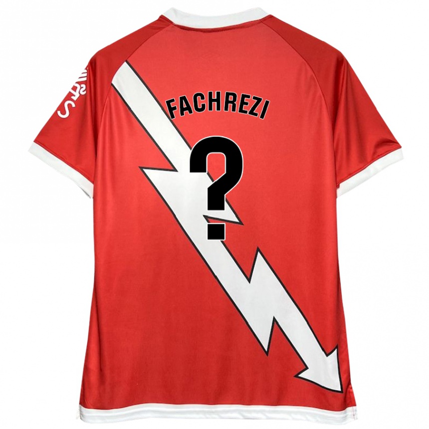 Kinder Fußball Razzaa Fachrezi #0 Weiß Rot Heimtrikot Trikot 2024/25 T-Shirt Luxemburg