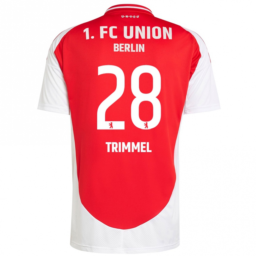 Kinder Fußball Christopher Trimmel #28 Rot Weiß Heimtrikot Trikot 2024/25 T-Shirt Luxemburg