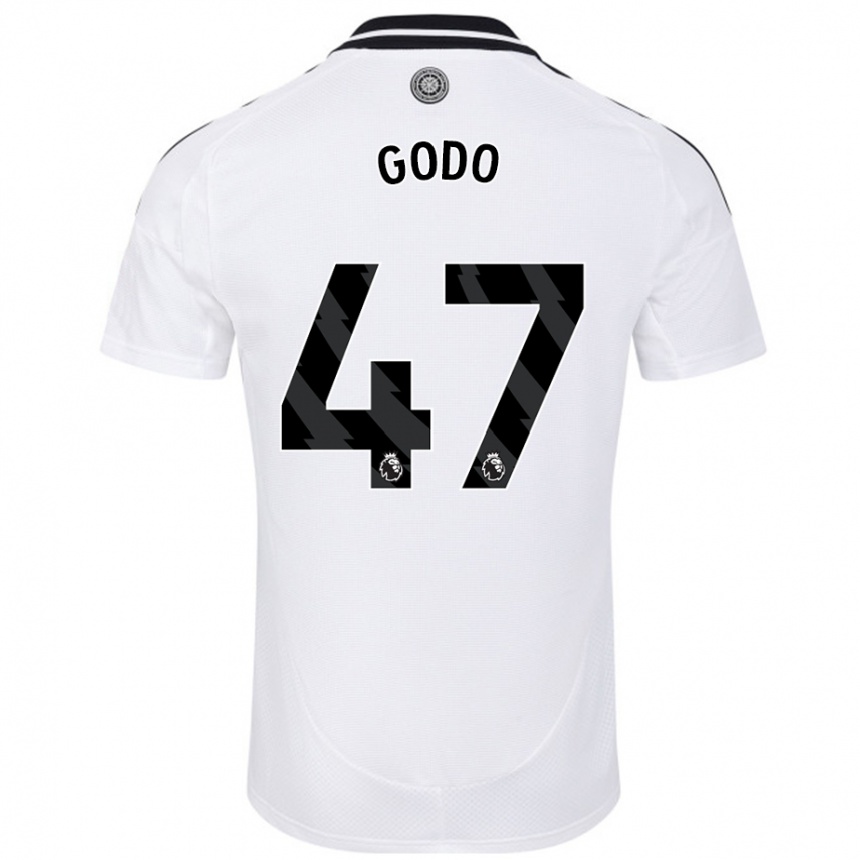 Kinder Fußball Martial Godo #47 Weiß Heimtrikot Trikot 2024/25 T-Shirt Luxemburg