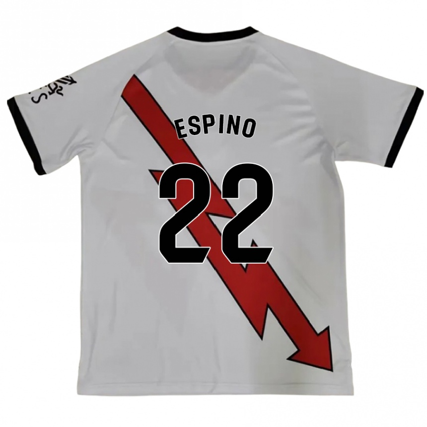 Kinder Fußball Alfonso Espino #22 Rot Auswärtstrikot Trikot 2024/25 T-Shirt Luxemburg