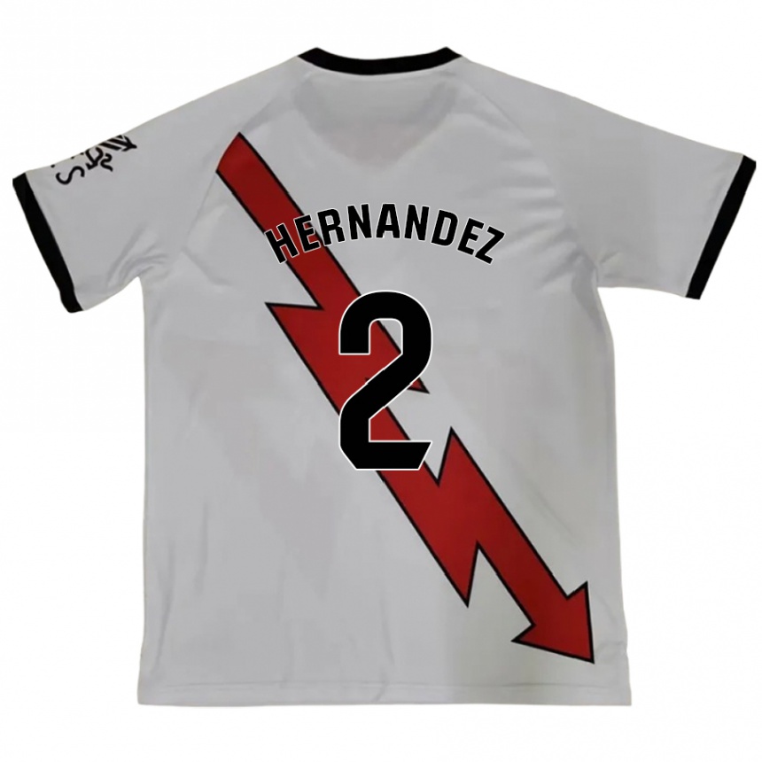 Kinder Fußball Marco Hernández #2 Rot Auswärtstrikot Trikot 2024/25 T-Shirt Luxemburg