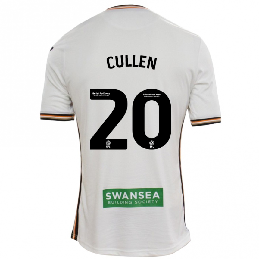 Herren Fußball Liam Cullen #20 Rot Weiß Heimtrikot Trikot 2024/25 T-Shirt Luxemburg