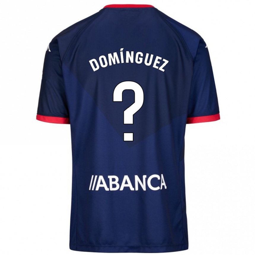 Kinder Fußball David Domínguez #0 Marineblau Auswärtstrikot Trikot 2024/25 T-Shirt Luxemburg