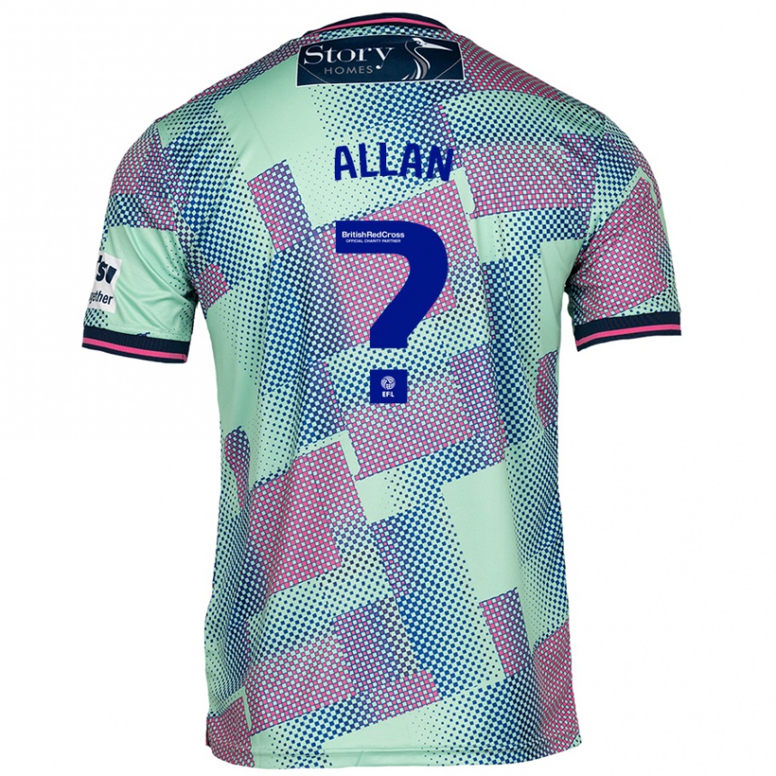 Herren Fußball Jake Allan #0 Grün Auswärtstrikot Trikot 2024/25 T-Shirt Luxemburg