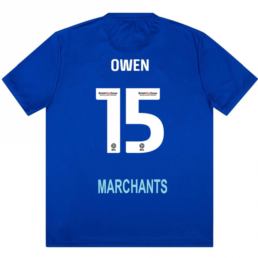 Herren Fußball Emily Owen #15 Grün Auswärtstrikot Trikot 2024/25 T-Shirt Luxemburg