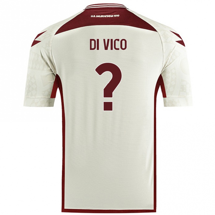 Herren Fußball Rocco Di Vico #0 Cremefarben Auswärtstrikot Trikot 2024/25 T-Shirt Luxemburg