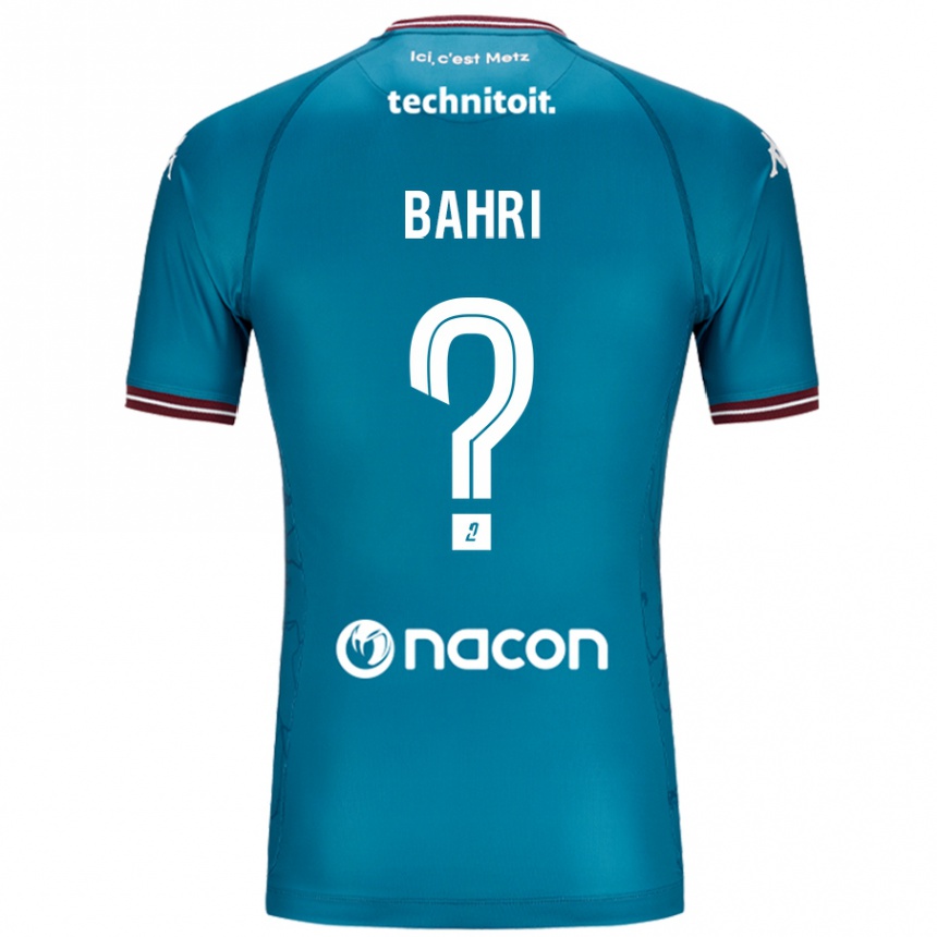 Herren Fußball Wassim Bahri #0 Blau Petrol Auswärtstrikot Trikot 2024/25 T-Shirt Luxemburg