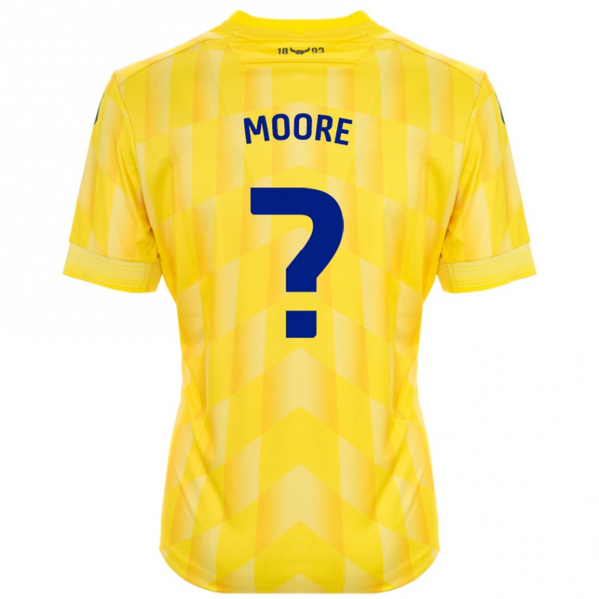 Damen Fußball Brogan Moore #0 Gelb Heimtrikot Trikot 2024/25 T-Shirt Luxemburg