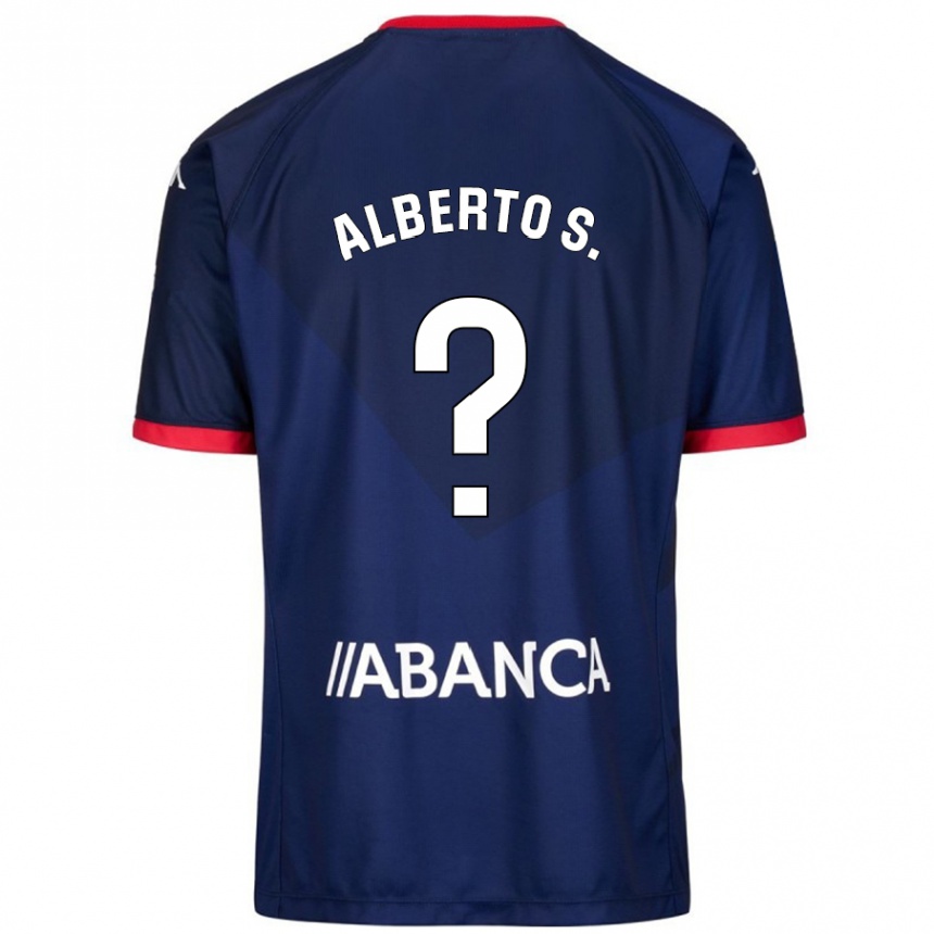 Damen Fußball Alberto Sánchez #0 Marineblau Auswärtstrikot Trikot 2024/25 T-Shirt Luxemburg