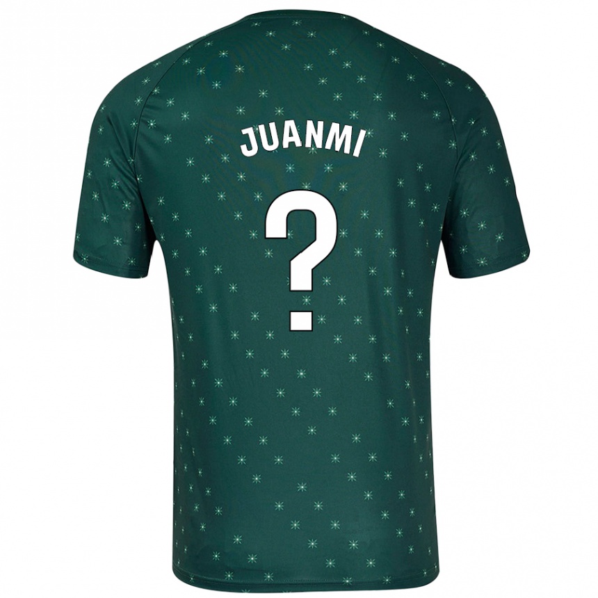 Damen Fußball Juanmi García #0 Dunkelgrün Auswärtstrikot Trikot 2024/25 T-Shirt Luxemburg