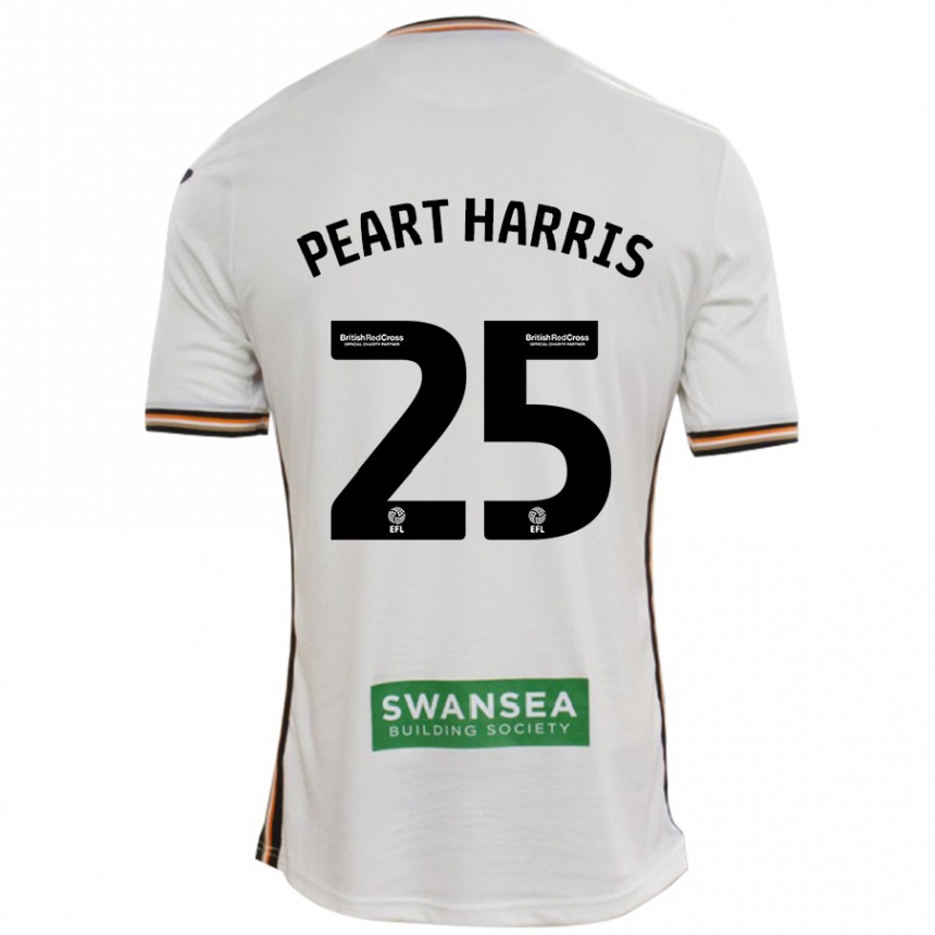 Kinder Fußball Myles Peart-Harris #25 Rot Weiß Heimtrikot Trikot 2024/25 T-Shirt Luxemburg